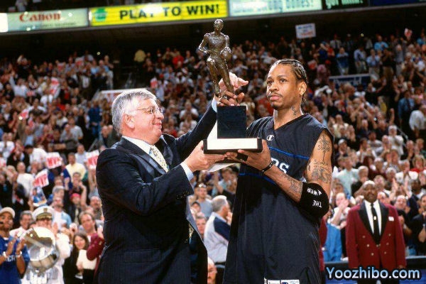 2000-01赛季NBA常规赛MVP：艾弗森当选