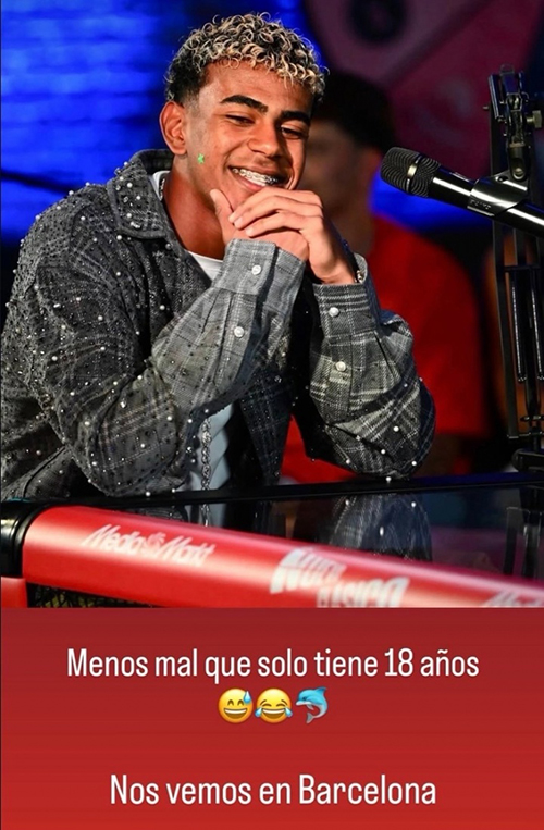 亚马尔父亲发声：还好他才18岁，巴萨再见！