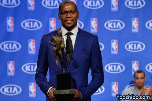 2013-14赛季NBA常规赛MVP：杜兰特当选
