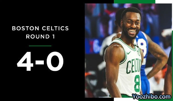 NBA简报：沃克32+4+4 绿军4-0横扫76人晋级次轮！