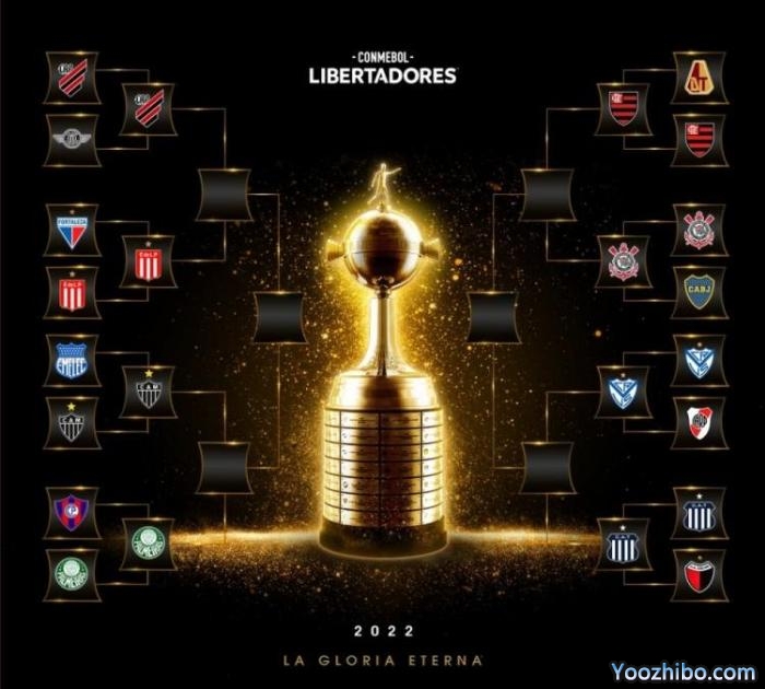 解放者杯八强出炉：巴阿球队包揽八强，三场内战！